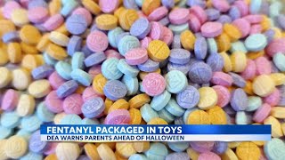 Officials warn about candy-lookalike 'rainbow' fentanyl ahead of Halloween