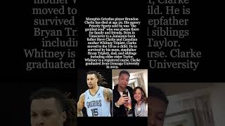 Remembering Brandon Clarke: NBA Star Dies at 29 #shorts #BrandonClarke #MemphisGrizzlies