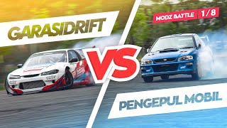 Modal 100 Juta Bangun Mobil |Garasi Drift VS Pengepul Mobil | Modz Battle Ep. 1