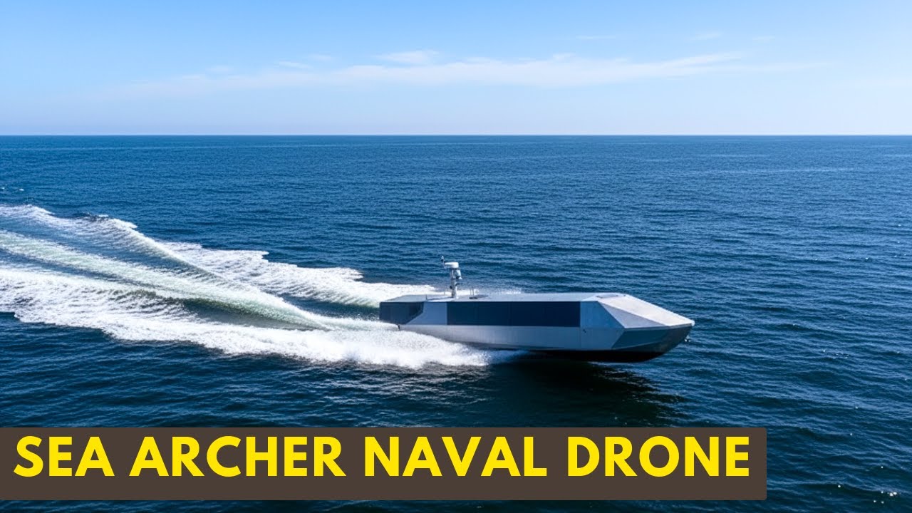 Sea Archer — будущее морских беспилотников