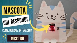 How to do PROJECTS with MICROBIT | Homemade TAMAGOTCHI Robot - Digital PET for Kids