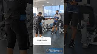 EMS with Hezzron Electrofit #ems #rehabilitation #fatloss #gym #muscle #recovery #fitness #workout