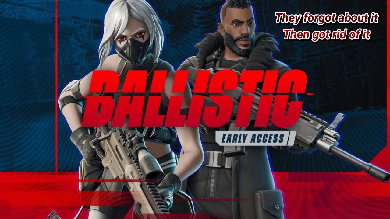 Y'all Remember Fortnite Ballistic?