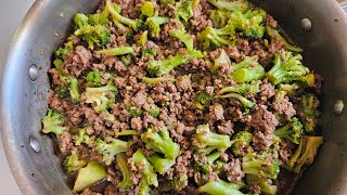 We're cooking Southern Frugal Mama's Poorman's Beef and Broccoli