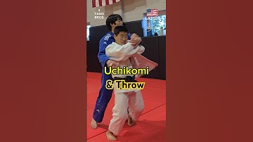 🚀 Uchikomi (repeating) & Throw Drill by Jonathan Yang & Joshua Yang (-60kg) #judo #jiujitsu