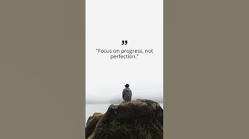 Progress Over Perfection: Keep Moving Forward 🛤️