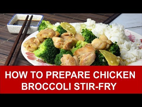 Chicken & Broccoli Stir-fry How to prepare in 4 simple steps