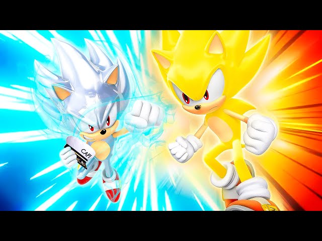 fish on X: Super Sonic vs Hyper Sonic an idea I thought would look cool  #supersonic #hypersonic #SonicTheHedeghog  / X