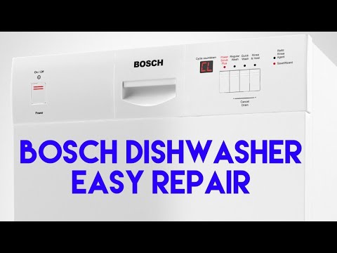 bosch dishwasher no heated dry