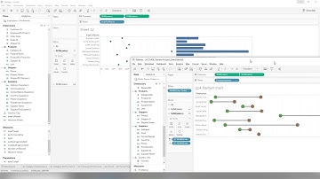 Tableau 10 q13q14 Jitter Plot and Barbell Chart