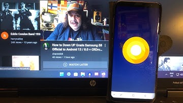 How to Down UP Grade Samsung S8 Official to Android 13 / 8.0 + CRDroid 13