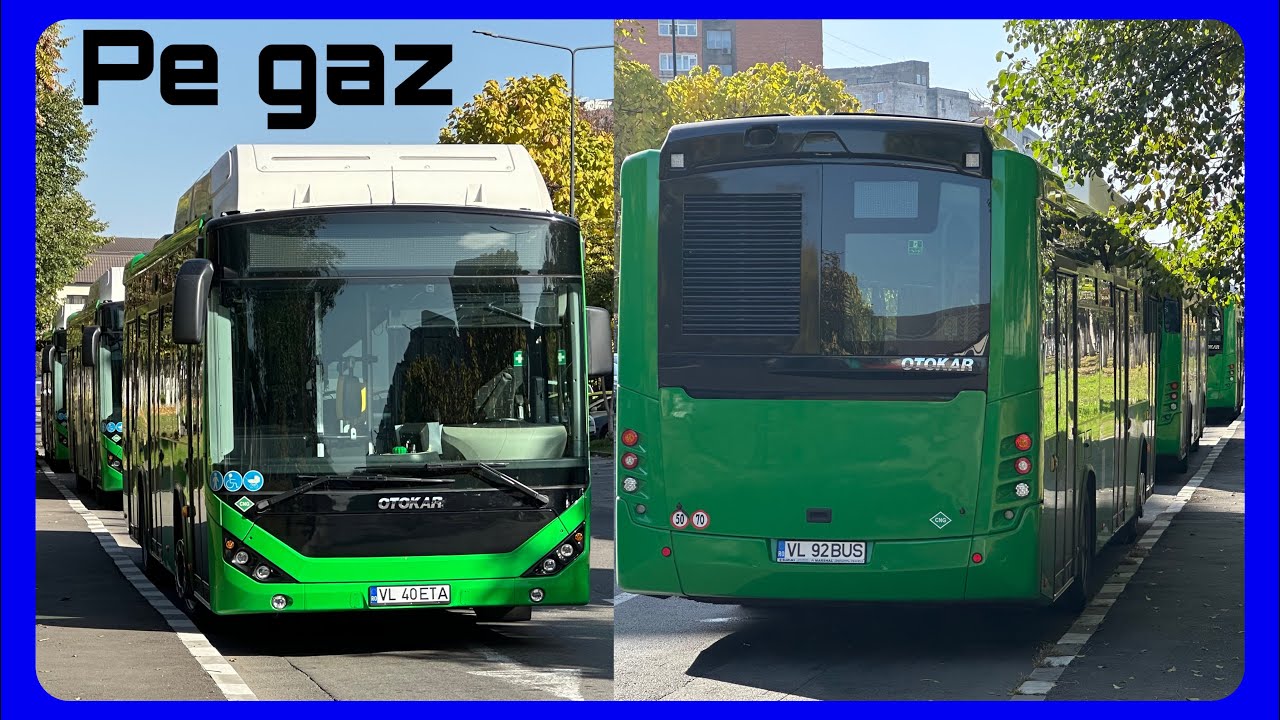 AUTOBUZELE OTOKAR KENT CNG DIN RÂMNICU VÂLCEA