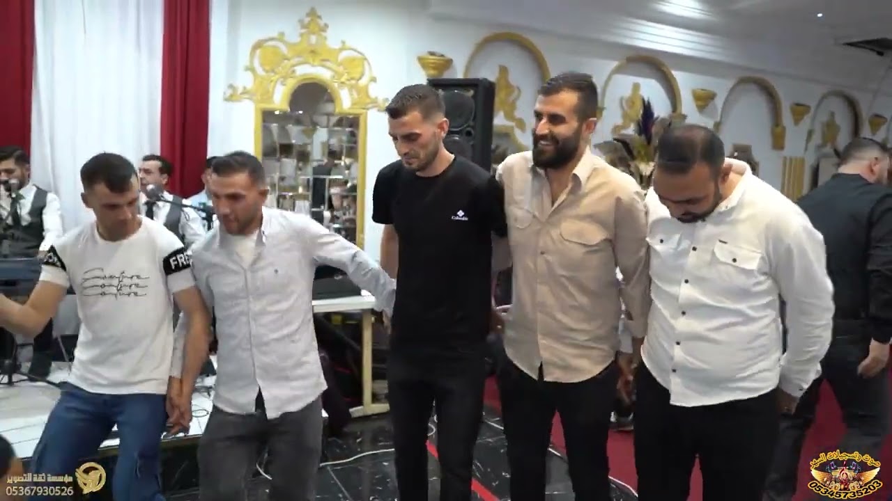 المنشد فياض سليمان حفلة أهالي السفيرة العريس احمد حسون الجزء الاول 1