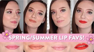 My Go-To Spring &amp; Summer Lipsticks