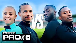 BAYERN MUNICH SPECIAL 🔥 LEROY SANE & GEORGIA STANWAY vs FILLY & HARRY PINERO | PRO VS PRO:DIRECT image