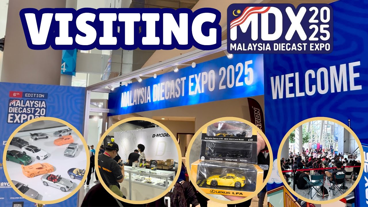 Visiting Malaysia Diecast Expo (MDX2025) | DAY ONE | Diecast Event Tour