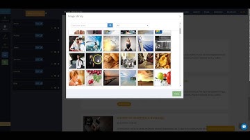 SITE123 - How to add a blog