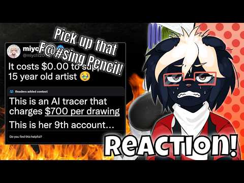 They charged HOW MUCH for AI Slop!? - Drawing Art Fight attacks while watching Mujin cover Chokopaii