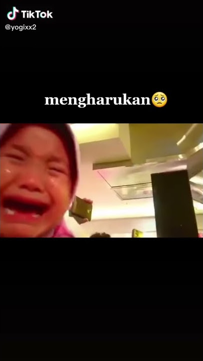mengharukan sekali anak kecil menangis untuk cuman mau ketemu Nissa Sabyan