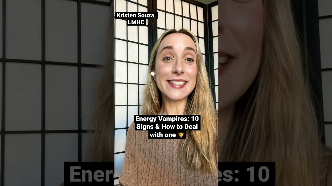 What Is An Energy Vampire 