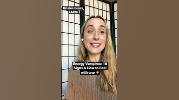 What is an Energy Vampire??