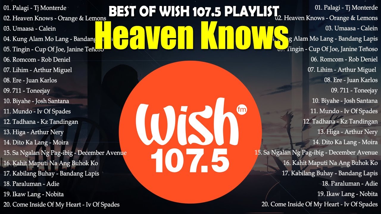 Top 1 Viral OPM Acoustic Love Songs 2024 Playlist  Best Of Wish 1075 Song Playlist 2024  v1