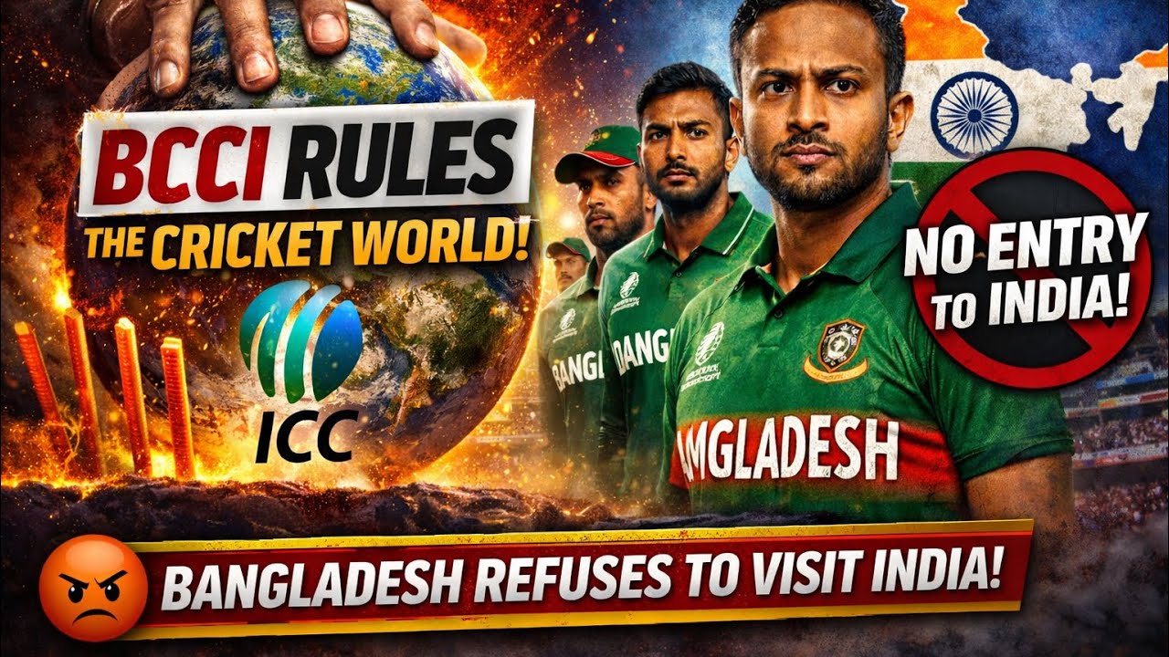 Bangladesh 🇧🇩 Refuses to Visit India 🇮🇳 | BCCI 🇮🇳 Ruining Int Cricket | 