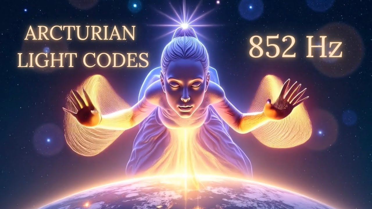 🎧 Awaken Soul Vision & Return to Inner Truth 👁 Arcturian Light 👽 852Hz Third Eye Activation 🌌