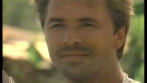 1987 Don Johnson Heartbeat Album Music Video