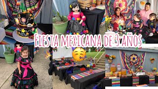 FIESTA MEXICANA DE 3 AÑOS DE MI HIJA APRIL