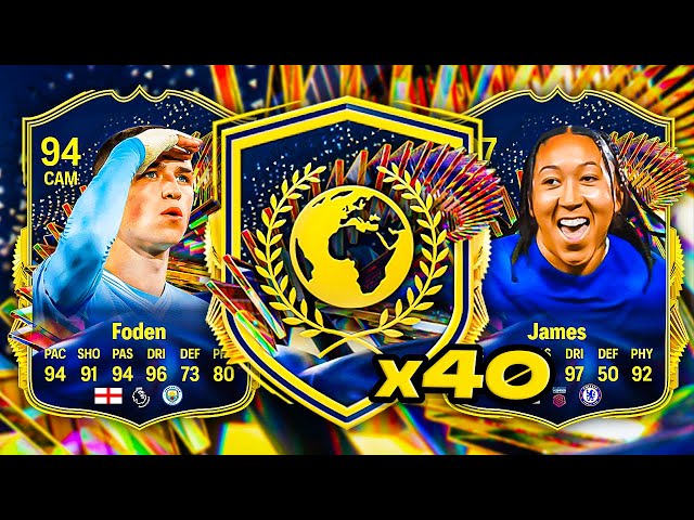 40x GUARANTEED TOTS PACKS! 😲 FC 24 Ultimate Team class=