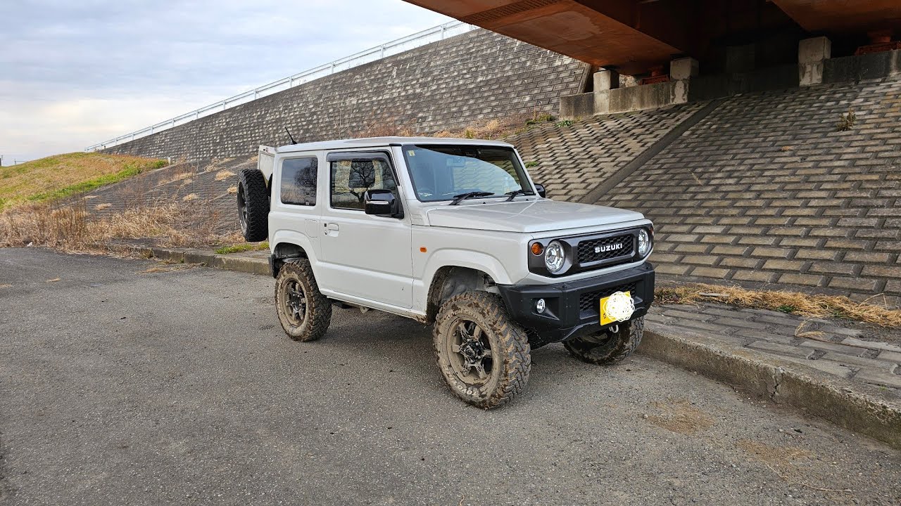 2024.1.28 茨城県　守谷💨💨💨　ジムニーjb64w 　
