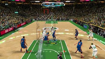 NBA 2K10 - my player - Knicks @ Celtics