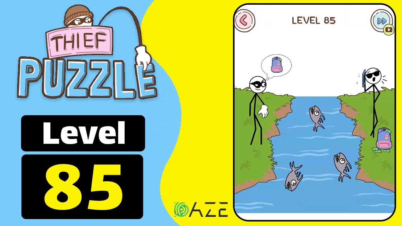 Thief Puzzle Level 85  Walkthrough
