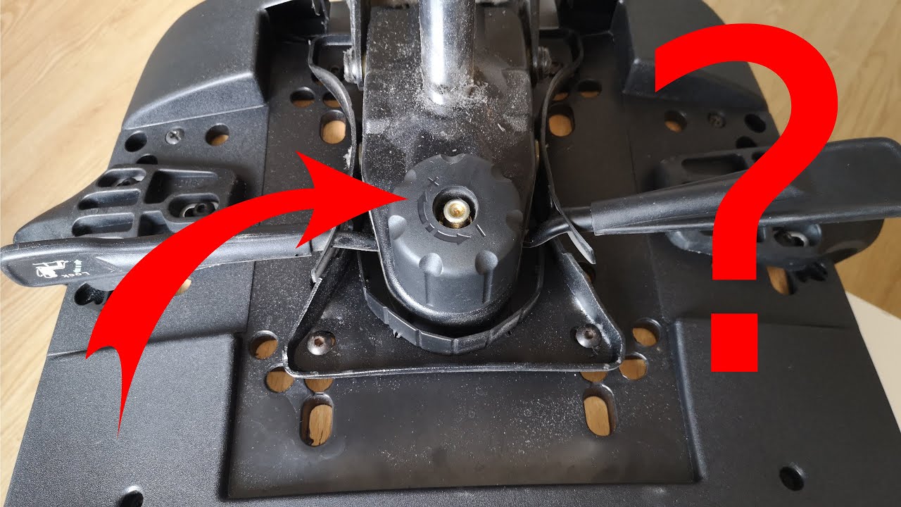 À quoi sert la grosse molette à vis sous mon fauteuil de bureau? (cylindrique) YouTube