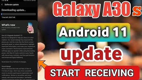 Samsung Galaxy A30s Android 11 update | A30s One UI 3.1 UPDATE | JUNE UPDATE |  teach | hindi