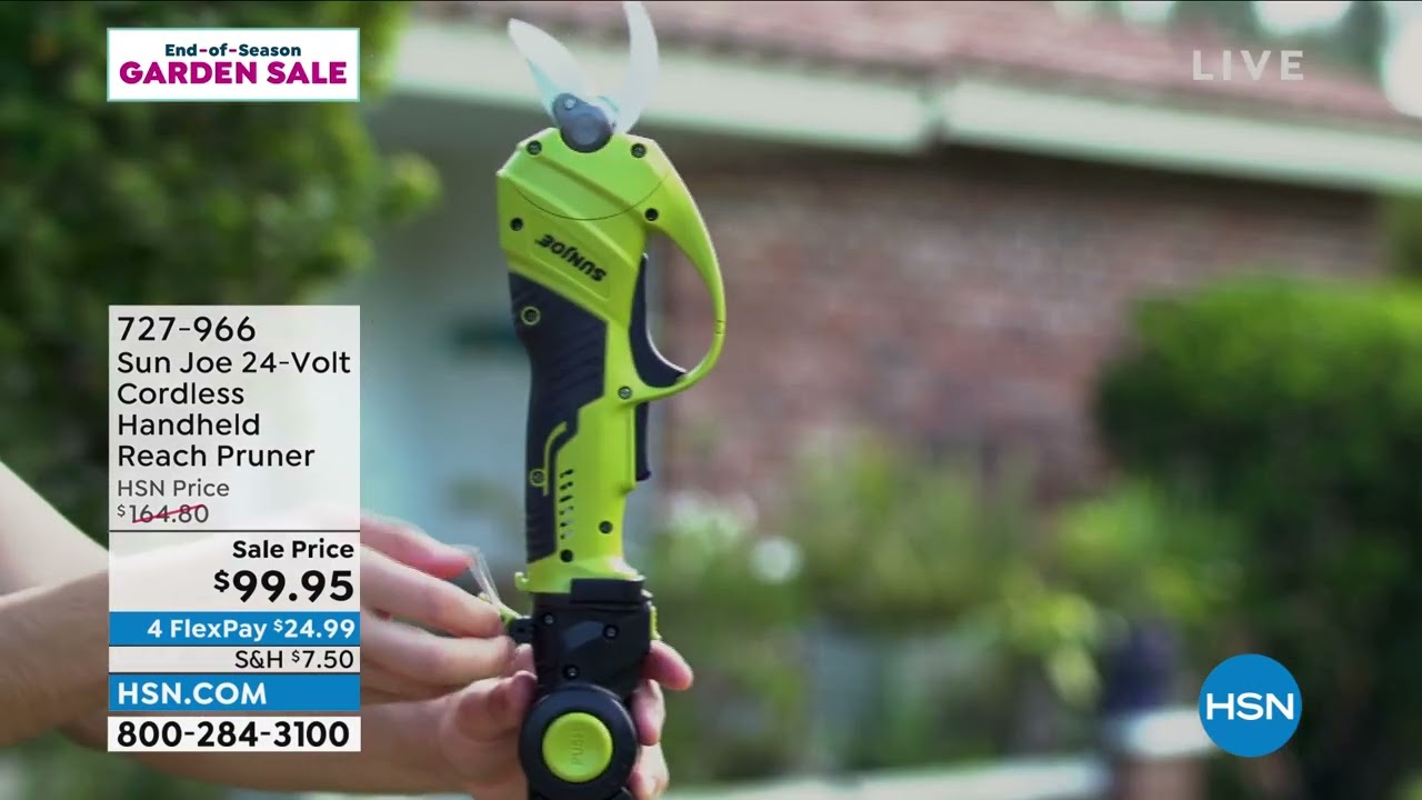 Sun Joe 24Volt Cordless Handheld Reach Pruner