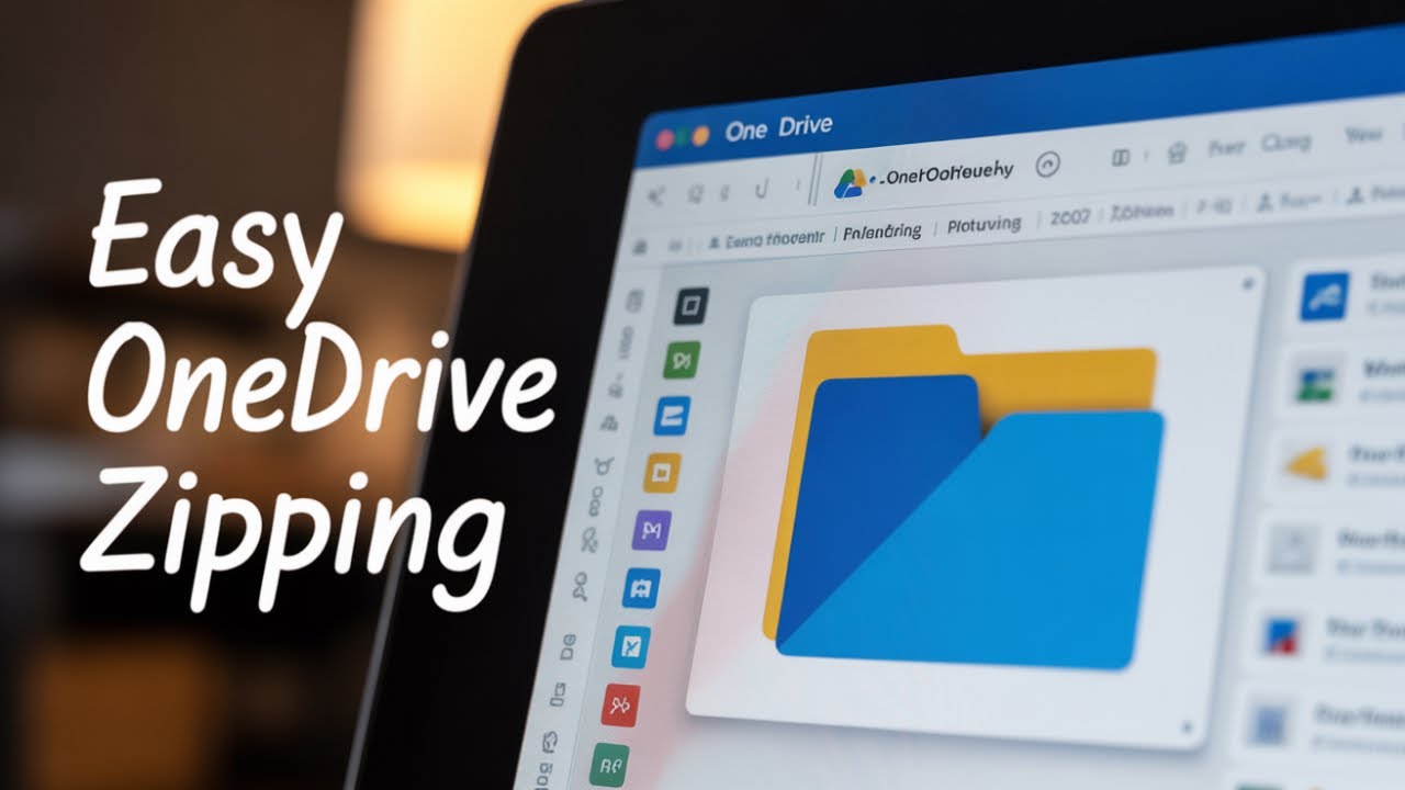 How to Zip Files in OneDrive (2025 Quick & Easy Tutorial)