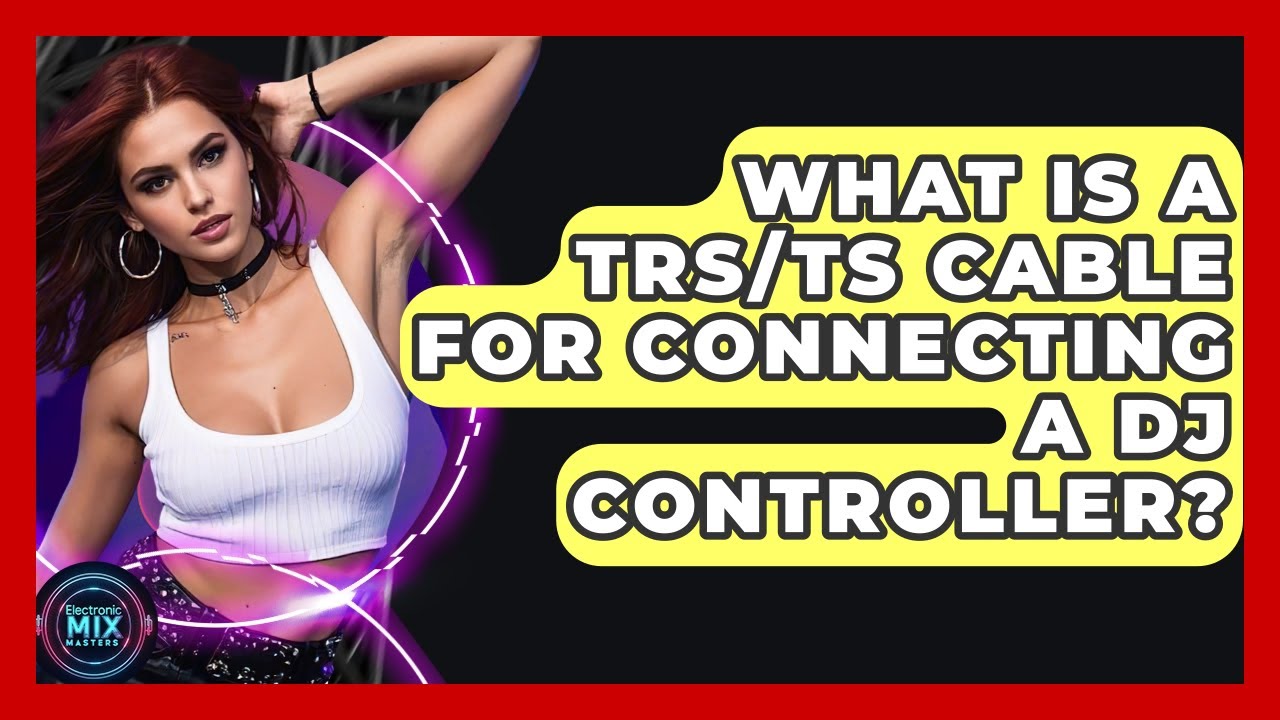 What Is A TRS/TS Cable For Connecting A DJ Controller? - Electronic Mix Masters