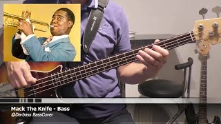 Video thumbnail of "[Louis Armstrong] Mack The Knife - Bass Cover 🎧"