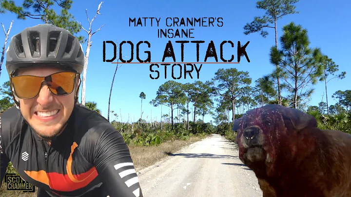 Chased By A Crazy Dog In The Woods On A His Bike!