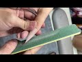 Cách dũa shape nhọn sau đắp bột