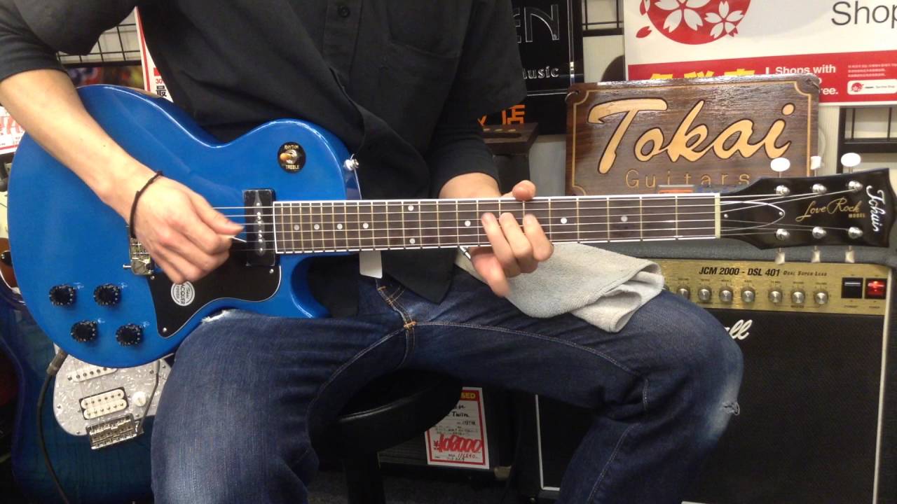 レスポールスペシャル tokai ブルー 希少】TOKAI Love Rock BLUE