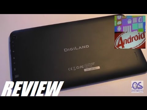 REVIEW: DiGiLand DL1010Q Quad-Core 10.1" Android Tablet!