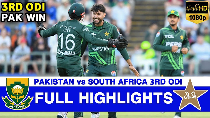Pakistan vs South Africa 3rd T20 Highlights | PAK vs SA 2024 | PAK vs SA 3rd T20 Highlights 2024