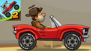 Hill climb racing 2 : Gameplay Walkthrough Part 4 - "sports car"