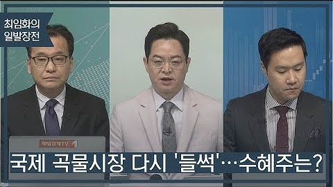 국제 곡물시장 다시 