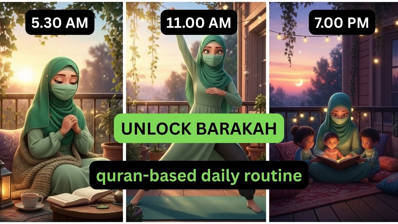 The Quran-Based Daily Routine That Unlocks Barakah (Step-by-Step) - YouTube