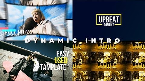 Dynamic Intro DaVinci Resolve Templates