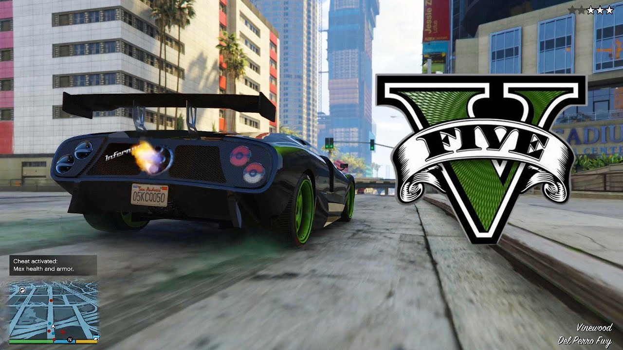 GTA 5 Cinematic Police Chase | Supercar vs Cops - YouTube